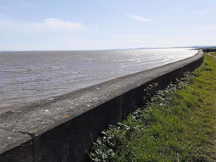 Peterstone Sea Wall